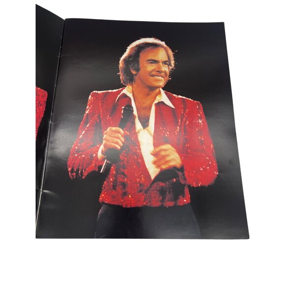 Neil Diamond 1986 Concert Tour Program Booklet Souvenir 13.5" x 10.75" Vintage - Picture 3 of 9